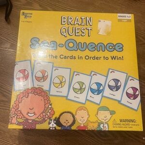New University Games Brain Quest Sea-Quence